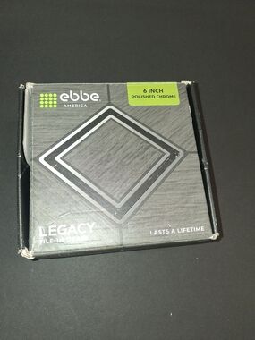 Ebbets Field Flannels Gray and Black Legacy Tile Trim Box